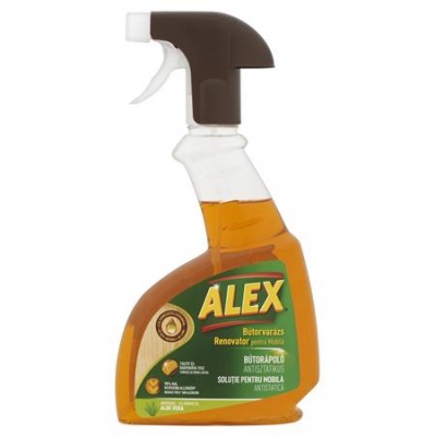 Bútorápoló, antisztatikus, 375 ml, ALEX, aloe vera